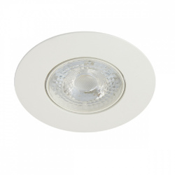 Tecnolite Lámpara LED para Techo Naos I, Interiores, Luz Cálida, 5.5W, 450 Lúmenes, Blanco, para Casa 