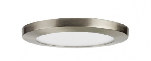 Tecnolite Lámpara LED para Techo Munich, Interiores, Luz Blanca Neutra, 9W, 500 Lúmenes, Plata, para Casa 