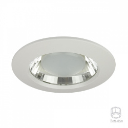 Tecnolite Lámpara LED para Techo Nadi, Interiores, Luz Fría, 9W, Base E27, 700 Lúmenes, Blanco, para Casa 