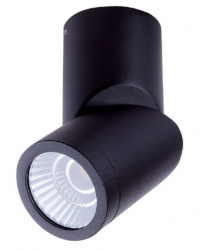 Tecnolite Lámpara LED para Techo Pollux, Interiores, Luz Cálida, 6.5W, 570 Lúmenes, Negro, para Casa 