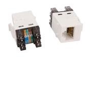 TE Connectivity Jack Keystone Categoría 5e, RJ-45, Blanco 