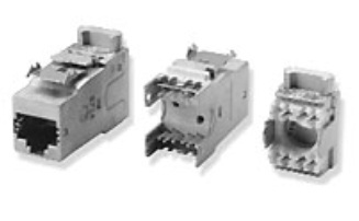 TE Connectivity Jack Keystone Cat6a, Blindado, RJ-45, Gris 