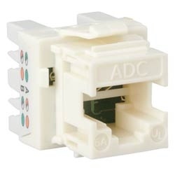 TE Connectivity Jack Modular Cat6, RJ-45, Blanco 