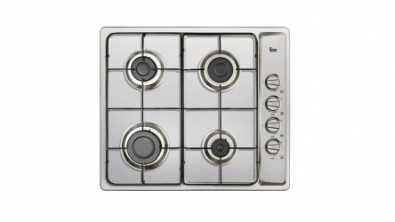 Teka Parrilla de Gas EP 60 4G AI, 4 Quemadores, Plata 