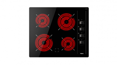 Teka Parrilla Eléctrica TBC 64000 XFL BK, 4 Quemadores, Negro 