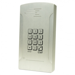 Teleksis Intercomunicador con Teclado TKP1019IP, Alámbrico, Plata 