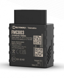 ﻿Teltonika Rastreador GPS para Vehículos FMC003, 4G, Negro 