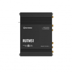 Teltonika Router RUTM51 MU-MIMO Firewall, Wi-Fi 5, 5 x RJ-45 867 Mbit/s WLAN, Alámbrico/Inalámbrico, Doble Banda 2.4/5 GHz, 6 Antenas Internas 