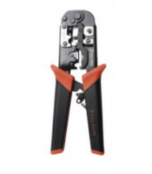 Tempo Pinza Ponchadora, RJ-45/RJ-11/RJ-22, Negro 