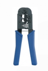 Tempo Pinza Crimpeadora PA70005, RJ-45/RJ-11/RJ-12, Negro/Azul 