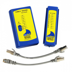 Tempo Probador de Cables de Red PA70025, RJ-45, Azul/Amarillo 
