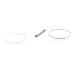 Tempo Cable Divisor Óptico PLC, 1 x 2 sin Conectores, 1.5 Metros, Blanco 