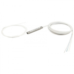 Tempo Cable Divisor Óptico PLC, 1 x 4 sin Conectores, 1.5 Metros, Blanco 