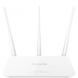 Router Tenda Fast Ethernet F3, Inalámbrico, 300Mbit/s, 4x RJ-45, 2.4GHz, 3 Antenas Externas de 5dBi 