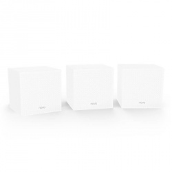 Router Tenda con Sistema de Red Wi-Fi en Malla Nova MW12, 1000Mbit/s, 2.4/5/5GHz, 4 Antenas Internas - 3 Piezas 