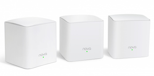 Router Tenda con Sistema de Red Wi-Fi en Malla MW5c, 1200Mbit/s, 2.4/5GHz, 3 Antenas Internas - 3 Piezas 