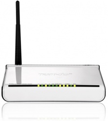 Router Tenda Fast Ethernet W150D, Inalámbrico, 150 Mbit/s, 4x RJ-45, 2.4GHz, 1 Antena de 5dBi 
