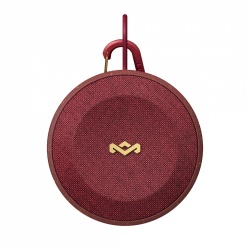 The House Of Marley Bocina Portátil No Bounds, Bluetooth, Inalámbrico, Rojo - Resistente al Agua 