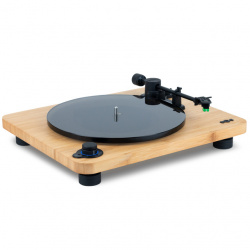 The House Of Marley Stir It Up Wireless Tocadiscos, Bluetooth, USB-B, Negro/Madera 