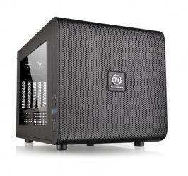 Gabinete Thermaltake Core V21, micro-ATX/mini-iTX, USB 3.0, sin Fuente, Negro 