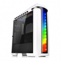 Gabinete Gamer Thermaltake Versa C22 RGB Snow Edition con Ventana, Midi-Tower, ATX/micro-ATX/mini-iTX, USB 2.0/3.0, sin Fuente, Blanco 