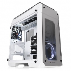 Gabinete Thermaltake View 71, Full Tower, ATX/EATX/Micro-ATX/Mini-ITX, USB 2.0/3.0, sin Fuente, 2 Ventiladores Instalados, Blanco  