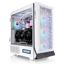 Gabinete Thermaltake Ceres 500 TG ARGB Snow, Midi-Tower, ATX/EATX/Micro-ATX/Mini-ITX, USB 3.0, sin Fuente, 4 Ventiladores Instalados, Blanco 