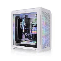 Gabinete Thermaltake CTE C700 Air Snow, Midi-Tower, ATX/EATX/Micro-ATX/Mini-ITX, USB 3.0, sin Fuente, 3 Ventiladores Instalados, Blanco 