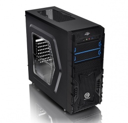 Gabinete Thermaltake Versa H23, Midi-Tower, ATX/micro-ATX, USB 2.0/3.0, sin Fuente, Negro 