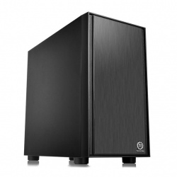 Gabinete Thermaltake Versa H17, Micro-Tower, Micro-ATX,/Mini-ITX, USB 2.0/3.0, con Fuente de 450W, Negro 
