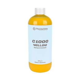 Thermaltake Líquido Refrigerante Opaco C1000 de Color Amarillo, 1000ml 