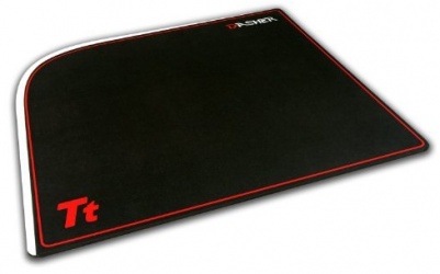 Mousepad Gamer Tt eSPORTS Dasher, 40x32cm, Grosor 4mm, Negro/Rojo 