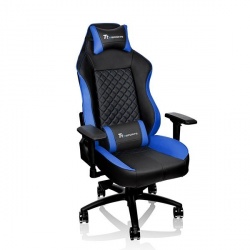 Tt eSPORTS Silla Gamer GT Comfort, hasta 150Kg, Negro/Azul 