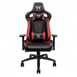 Thermaltake Silla Gamer U Fit 2D, hasta 140kg, Negro/Rojo 