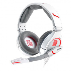 Tt eSports Audífonos Gamer CRONOS Combat White, Alámbrico, 1.8 Metros, Blanco 