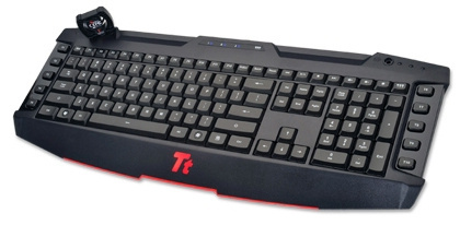 Teclado Gamer Tt eSports CHALLENGER ULTIMATE, USB 2.0, Negro 