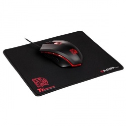 Mouse Gamer Thermaltake Óptico TALON X Gaming Gear Combo, Alámbrico, USB, 3200DPI, Negro 