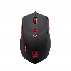 Mouse Gamer Tt eSPORTS Óptico Theron, USB, 2000DPI, Negro 