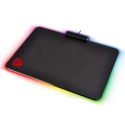 Mousepad Gamer Tt eSports Draconem RGB, 35.5x25.5cm, Grosor 4mm, Negro 