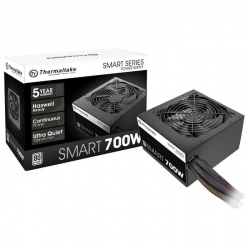 Fuente de Poder Thermaltake SMART 700W 80 PLUS ATX, 24-pin ATX, 120mm, 700W 