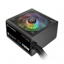 Fuente de Poder Thermaltake Smart RGB 80 PLUS, 20+4 pin ATX, 120mm, 700W 