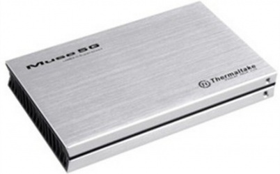 Thermaltake Gabinete de Disco Duro Muse 5G, 2.5'', SATA III, USB 3.0, Plata 