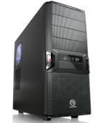 Gabinete Thermaltake V3 Black Edition, Midi-Tower, ATX/micro ATX, USB 2.0, con Fuente de 450W, Negro 