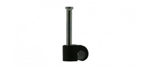 Steren Grapa para Cable 3101-00400, 1.9cm, Negro, 100 Piezas 