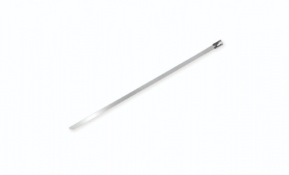 Thorsman Cincho de Acero Inoxidable 4100-01000, 4.6mm x 200mm, Plata, 100 Piezas 