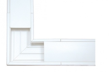 Thorsman Esquinero 5576-12100, PVC, Blanco, 1 Pieza 