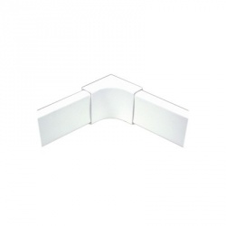 Thorsman Esquina Interior para Canaleta, Blanco 