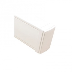 Thorsman Tapa para Canaleta TEK100F, 103.4 mm x 2.27 cm, Blanco, 1 Pieza  