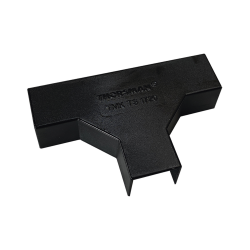 Thorsman Conexión en T para Canaleta TMK-1720-T-N, Negro 