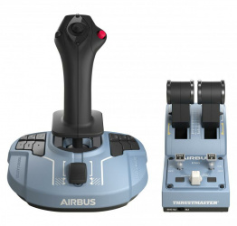 Thrustmaster Palanca y Control de Aceleración Airbus, Compatible TM Flying Clamp, para PC 